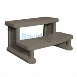 RAVIDAY Marche-pied Pour Spa Gonflable Couleur Taupe - Taupe
