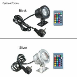 ASUPERMALL Lampe Submersible Ac85-265V 10W Rgb Led, Avec Telecommande, 16 Couleurs Changeantes -Sécurité et protection de la piscine Soldes 15634238 3
