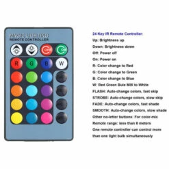 ASUPERMALL Lampe Submersible Ac85-265V 10W Rgb Led, Avec Telecommande, 16 Couleurs Changeantes -Sécurité et protection de la piscine Soldes 15634238 5