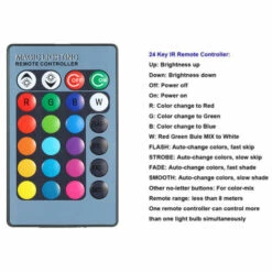 ASUPERMALL Lampe Submersible Ac85-265V 10W Rgb Led, Avec Telecommande, 16 Couleurs Changeantes -Sécurité et protection de la piscine Soldes 15634243 4