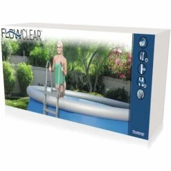 BESTWAY DEUTSCHLAND GMBH Hauteur 120 Cm Echelle De Piscine 4 Marches 122 Cm
