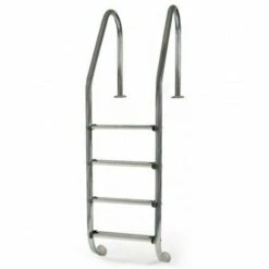 SAN MARCO Échelle Piscine Enterrée En Acier Inox 4 Marches