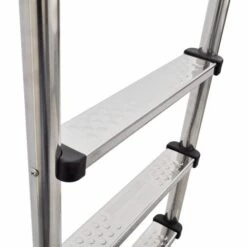 YOUTHUP échelle De Piscine à 3 Marches Acier Inoxydable 120 Cm - Argent -Sécurité et protection de la piscine Soldes 19470786 4