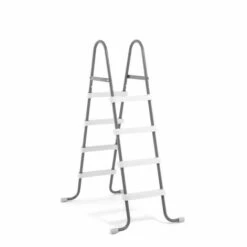 Échelle De Piscine Intex 28066 En Acier Galvanisé 122cm