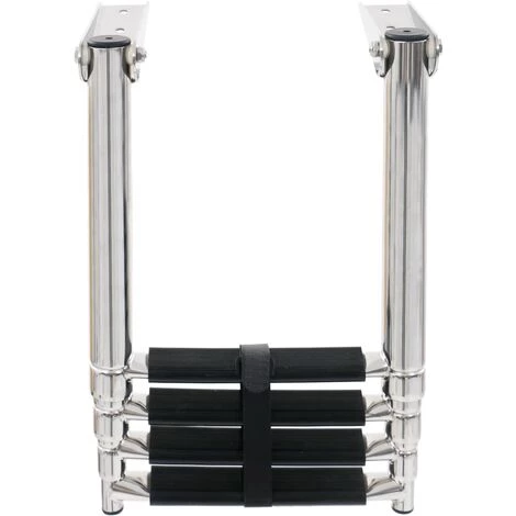 YOUTHUP Échelle D'embarquement Pliable 4 Marches Acier Inoxydable 3 YOUTHUP Échelle D'embarquement Pliable 4 Marches Acier Inoxydable – Image 3