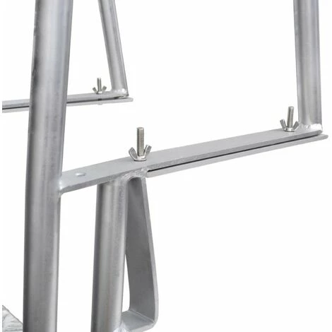 HAPPYSHOPPING Echelle De Piscine/quai A 4 Marches Aluminium 167 Cm 5 HAPPYSHOPPING Echelle De Piscine/quai A 4 Marches Aluminium 167 Cm – Image 5