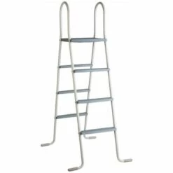 Gré Echelle à Plateforme Pour Piscines Hors-sol 120-132 Cm. Gre