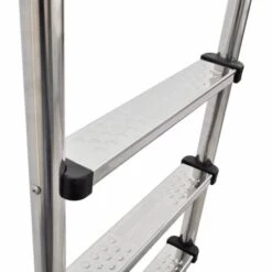 Topdeal échelle De Piscine à 3 échelons Acier Inoxydable 304 120 Cm FF90502_FR -Sécurité et protection de la piscine Soldes 54840771 3
