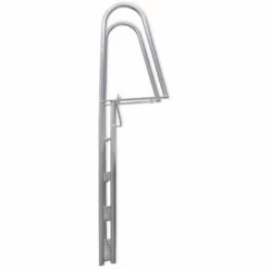 Topdeal échelle De Piscine/quai à 4 Marches Aluminium 167 Cm FF91197_FR -Sécurité et protection de la piscine Soldes 54840853 3