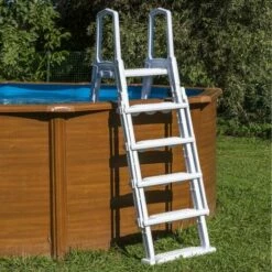 Gré Escalier Pour Piscine Hors-sol 2x4 Marches De Sécurité -Sécurité et protection de la piscine Soldes 55284464 3