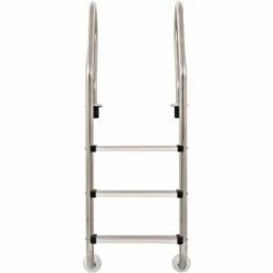 LITZEE Échelle De Piscine à 3 échelons Acier Inoxydable 304 120 Cm # -Sécurité et protection de la piscine Soldes 55637428 3