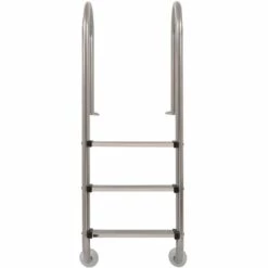 LITZEE Échelle De Piscine à 3 échelons Acier Inoxydable 304 120 Cm # -Sécurité et protection de la piscine Soldes 55637443 3