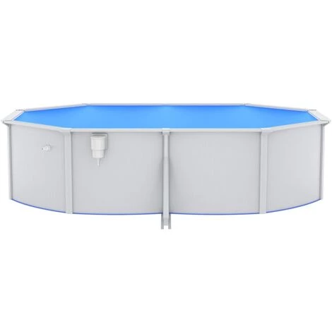 VidaXL Piscine Avec échelle De Sécurité 490x360x120 Cm 3 VidaXL Piscine Avec échelle De Sécurité 490x360x120 Cm – Image 3