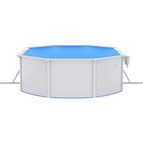 VidaXL Piscine Avec échelle De Sécurité 490x360x120 Cm 5 VidaXL Piscine Avec échelle De Sécurité 490x360x120 Cm – Image 5