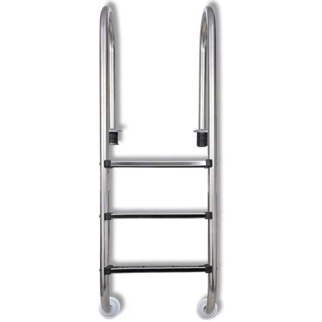 GROSMONDE Echelle De Piscine 3 Marches Inox 304 Pour Piscine 120 Cm 4 GROSMONDE Echelle De Piscine 3 Marches Inox 304 Pour Piscine 120 Cm – Image 4