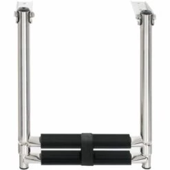 INLIFE Échelle D'embarquement Pliable 2 Marches Acier Inoxydable -Sécurité et protection de la piscine Soldes 57884612 4