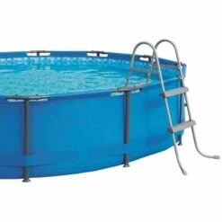 JN.SONGS Echelle Sécurité 2x2 Marches Echelle De Piscine Avec Poignée Robuste, 84 Cm 7 JN.SONGS Echelle Sécurité 2x2 Marches Echelle De Piscine Avec Poignée Robuste, 84 Cm -Sécurité et protection de la piscine Soldes 58068657 3