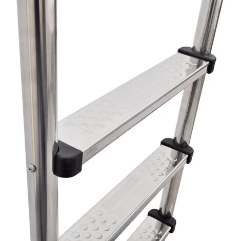 INLIFE Échelle De Piscine à 3 échelons Acier Inoxydable 304 120 Cm 3 INLIFE Échelle De Piscine à 3 échelons Acier Inoxydable 304 120 Cm – Image 3