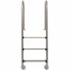 INLIFE Échelle De Piscine à 3 échelons Acier Inoxydable 304 120 Cm