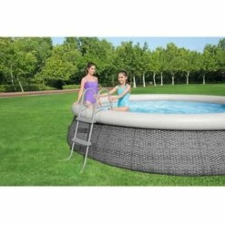Echelle De Piscine Bestway 84 Cm - 58430 -Sécurité et protection de la piscine Soldes 58677102 5