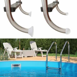 Échelle De Piscine Acier Inoxydable Brillant Avec 3 Barreaux VitaliSpa -Sécurité et protection de la piscine Soldes 59119884 5