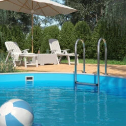 Échelle De Piscine Acier Inoxydable Brillant Avec 3 Barreaux VitaliSpa -Sécurité et protection de la piscine Soldes 59174937 4