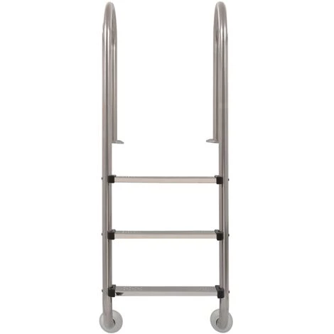 Topdeal Échelle De Piscine à 3 échelons Acier Inoxydable 304 120 Cm FF91759_FR 2 Topdeal Échelle De Piscine à 3 échelons Acier Inoxydable 304 120 Cm FF91759_FR – Image 2