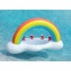 PESCE Bar De Piscine Gonflable Nuage Arc-en-Ciel Bar Flottant Boisson Salade Fruits Pour Piscine Ou Spa Flotteur Fête Accessoires été