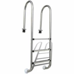 LES TENDANCES Échelle De Piscine 3 Marches Acier Inoxydable 120 Cm Merty