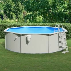 Sécurité et protection de la piscine Soldes 5 TRUE DEAL Piscine Avec échelle De Sécurité 460x120 Cm