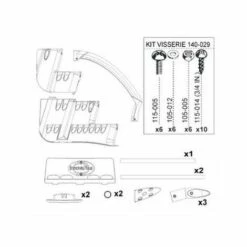 SCORPIO Escalier Aquarius -Sécurité et protection de la piscine Soldes 7056748 4