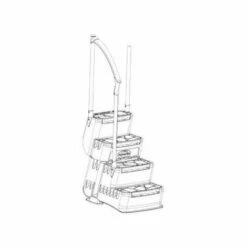 SCORPIO Escalier Aquarius -Sécurité et protection de la piscine Soldes 7056748 5